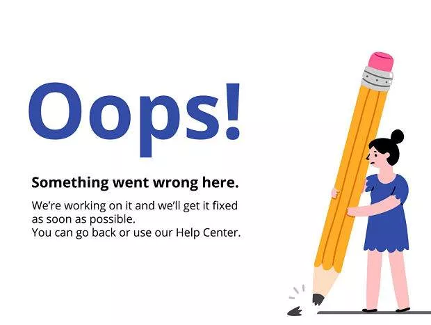 An out of date website is a one of the top website mistakes - website 404 error.