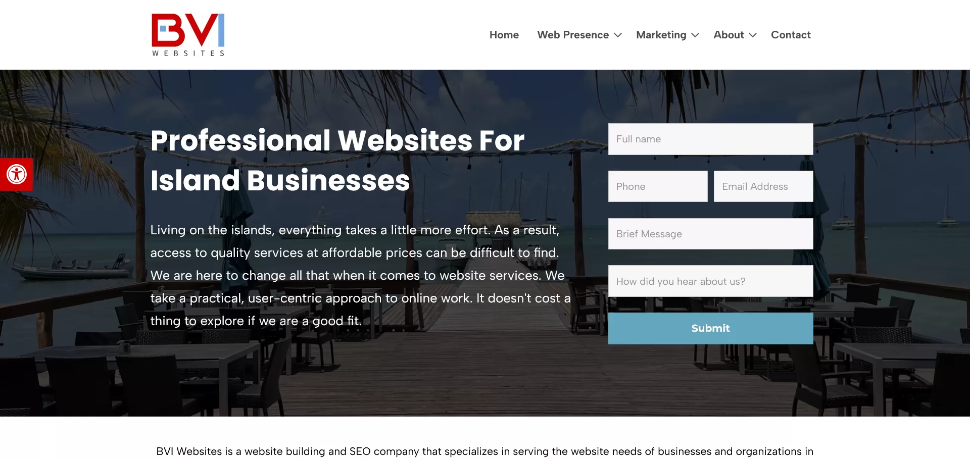 BVI Websites