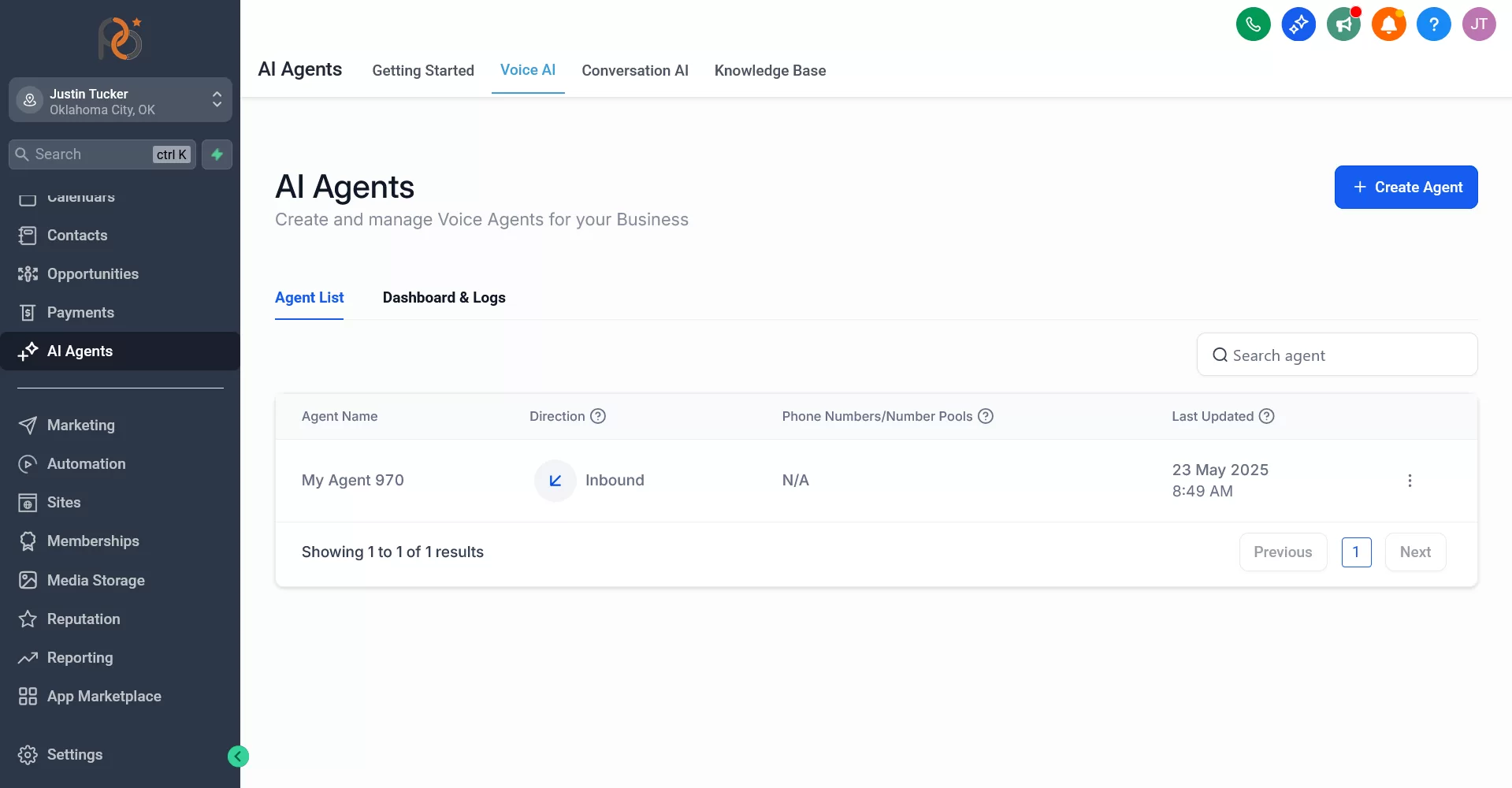 Optimize 360 Clean Dashboard